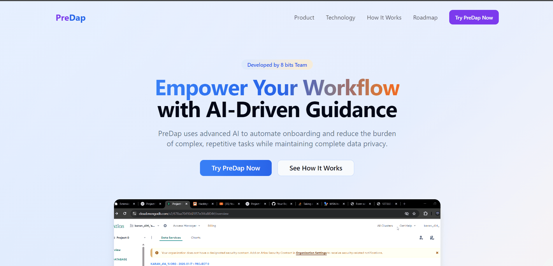 Predap — AI Predictive Analytics Dashboard